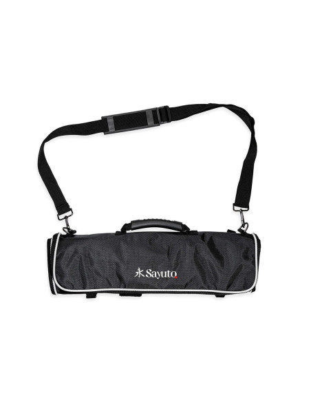 Estuche vacío Sayuto para 9 cuchillos y utensilios + 2 bolsillos de almacenamiento