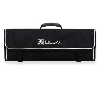 Wusaki tomt etui for 9 kniver og redskaper + 2 oppbevaringslommer