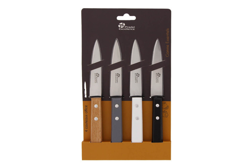 Pradel Excellence Spickmessern , 4 tlg. in klassischer Farbe