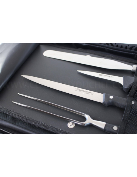 20 BARGOIN professional knives and accessories soft case