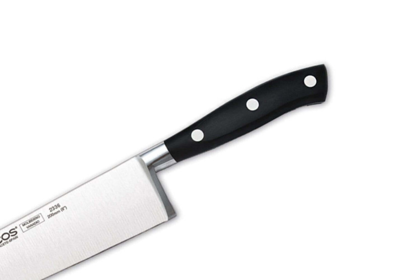 Estojo profissional Arcos Riviera 5 facas de cozinha forjadas