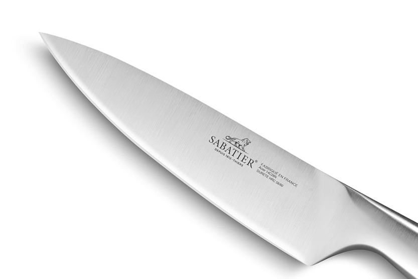 Mala de cozinha Sabatier Fuso Nitro+ 7 facas de produção francesa + 1 aço de afiar