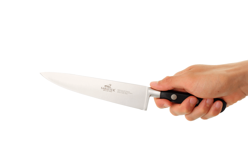 Koffer Sabatier Idéal Inox 100% geschmiedet 7 Messer französische Herstellung + 1 Gabel + 1 Wetzstahl