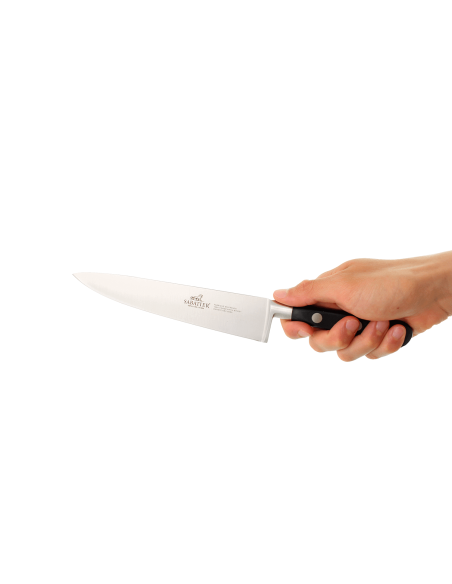 Koffer Sabatier Idéal Inox 100% geschmiedet 7 Messer französische Herstellung + 1 Gabel + 1 Wetzstahl