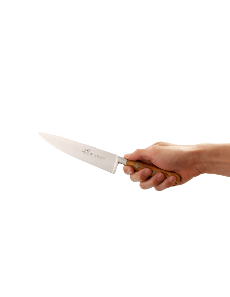 Maletín de cocinero Sabatier Provençao 7 cuchillos de fabricación francesa + 1 pistola