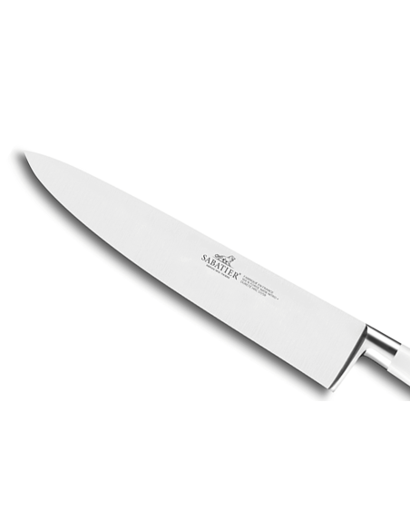 Matlagingsveske Sabatier Toque Blanche 5 kniver laget i Frankrike + 1 slipestål