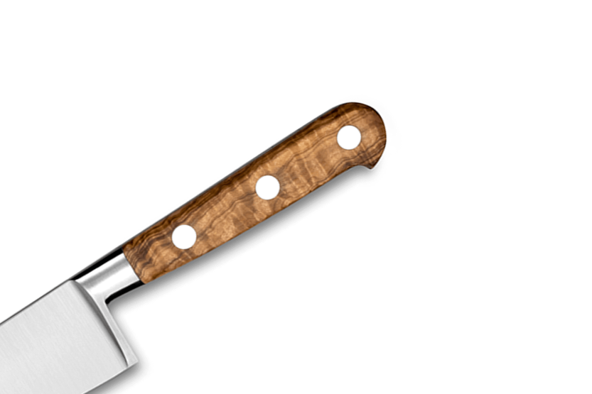 Sabatier Provençao cook's case 5 French-made knives + 1 gun