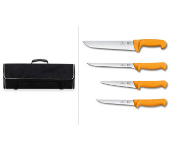 Victorinox Swibo 4 fodral för professionella köksknivar - Exklusivitet