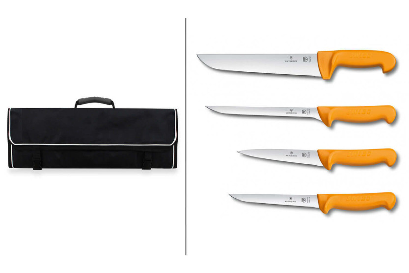 Victorinox Swibo 4 fodral för professionella köksknivar - Exklusivitet