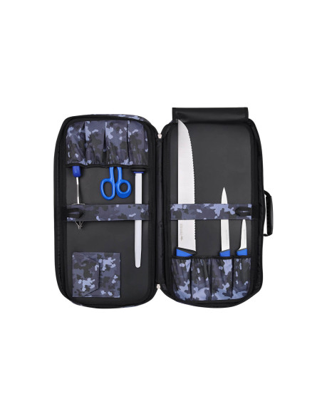 Valigetta da pescivendolo Fischer con 6 coltelli e accessori