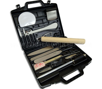 19 redskaper og tilbehør Au Nain-konditorietui