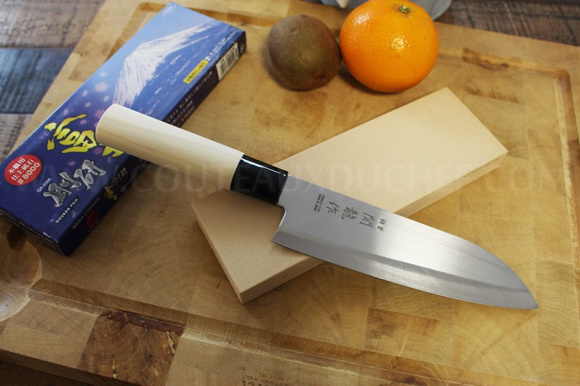 Pietra per affilare giapponese professionale Naniwa Gouken grana 8000