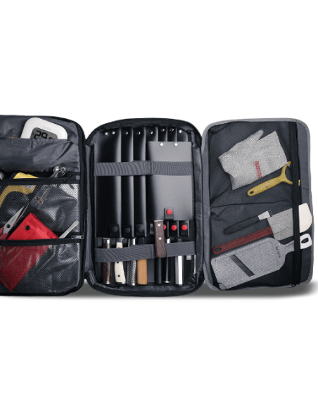 Toppmodell med tom kockryggsäck CHEFCASE 2 maxifack