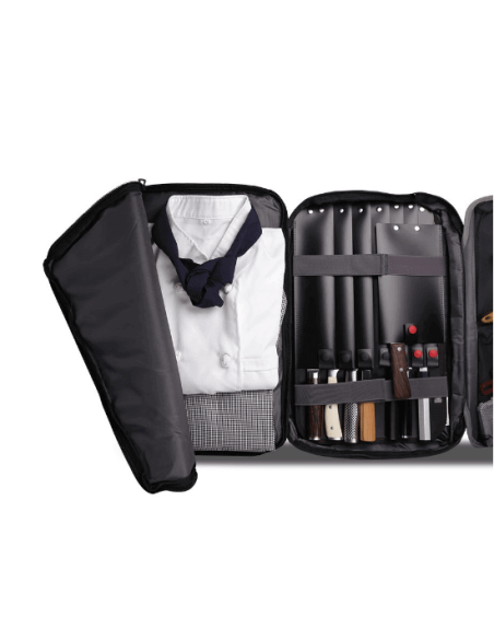 Mochila de cocinero vacía de alta gama CHEFCASE 2 maxi compartimentos