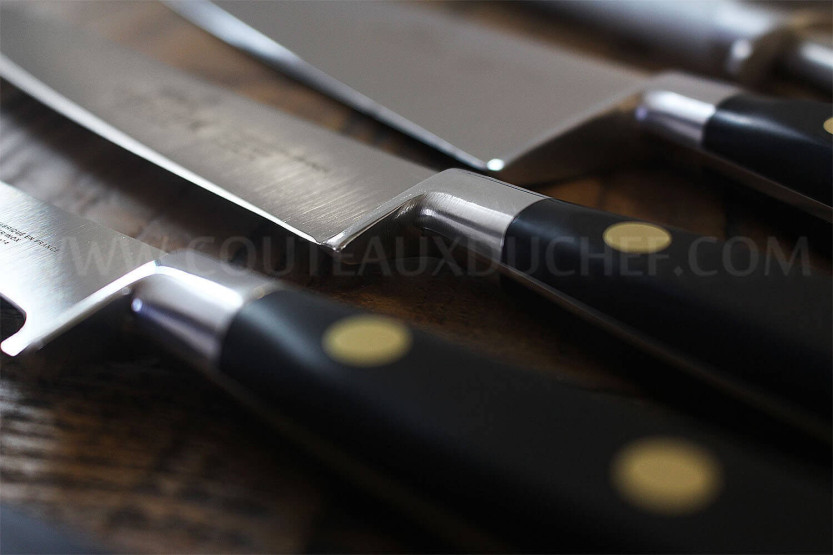 Exklusiver Koffer 4 Messer + 1 Wetzstahl Sabatier Chef französische Herstellung