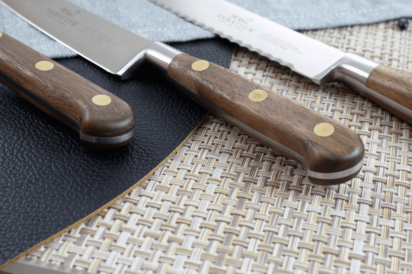 Kochkoffer Sabatier Perigord 7 Messer französische Herstellung + 1 Wetzstahl