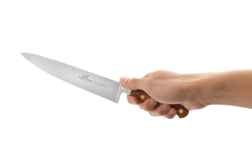 Estojo de cozinha Sabatier Périgord 5 facas de fabrico francês + 1 aço de afiar