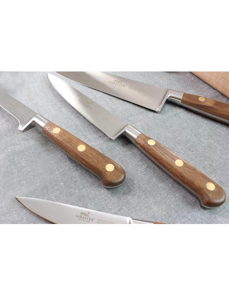 Kochkoffer Sabatier Périgord 5 Messer französische Herstellung + 1 Wetzstahl