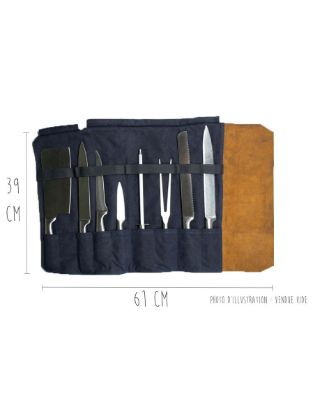 Alaskan Maker Chef custodia per coltelli vuota - 61x38,5 cm con 9 scomparti