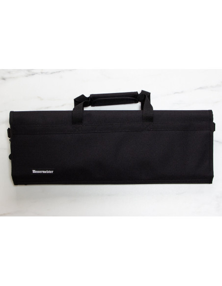 Messermeister Preservation black empty case 8 slots in recycled plastic