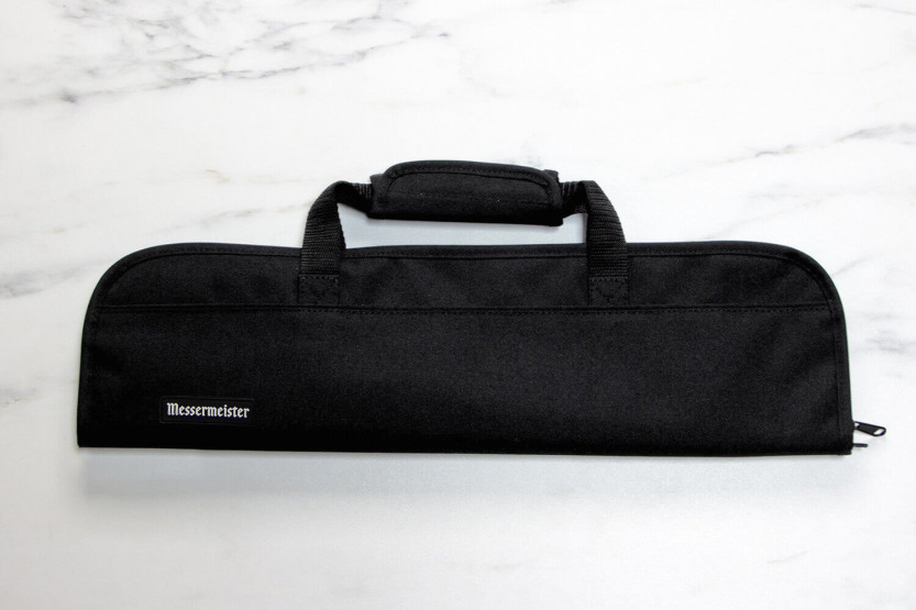 Valigetta nera vuota Messermeister Preservation 5 slot in plastica riciclata