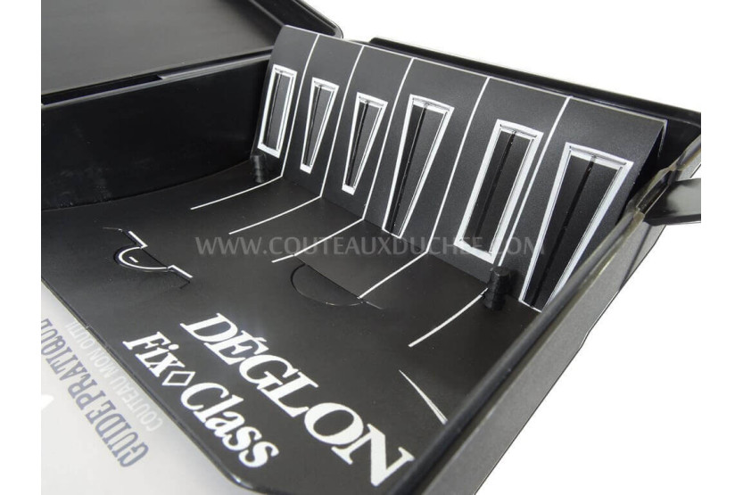 Kompakte leere Deglon-Stiftbox mit Fixclass-Tablett