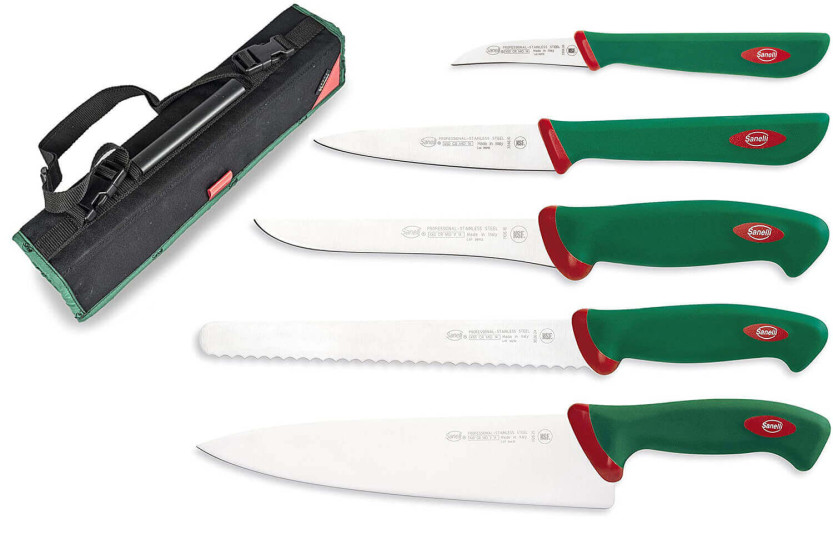 Sanelli Premana 5-knife professional soft case