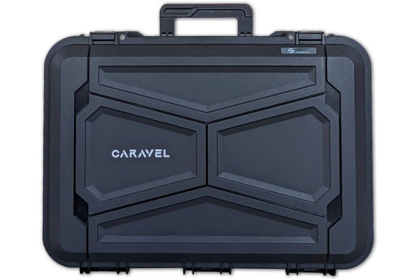 Estojo para facas Ambrogio Sanelli Caravel Compact 9 facas Supra + 5 acessórios