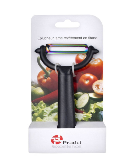 Skalare Pradel Excellence titanbelagt blad 5cm