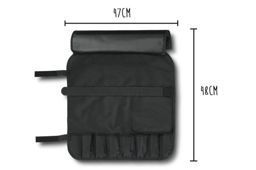 Leere Victorinox Rolltasche für 8 Messer oder Utensilien