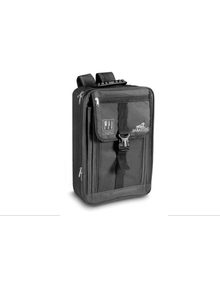 Empty hotel backpack for knives and kitchen utensils