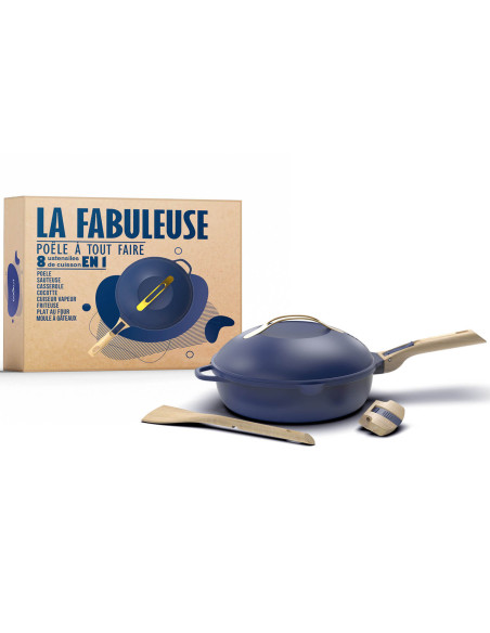 Cookut La Fabuleuse 8-in-1 tarttumaton paistinpannu sininen