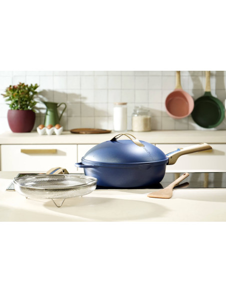 Cookut La Fabuleuse 8-in-1 tarttumaton paistinpannu sininen
