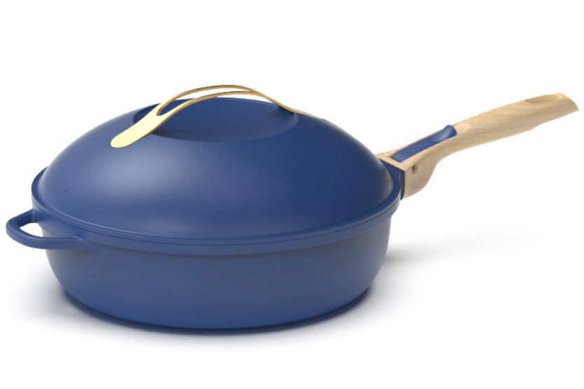 Cookut La Fabuleuse 8-i-1 non-stick stekepanne blå