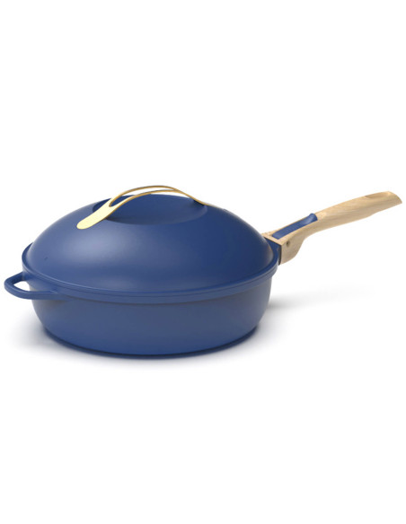 Cookut La Fabuleuse 8-i-1 non-stick stekpanna blå