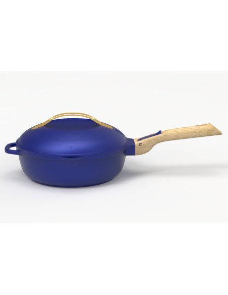 Cookut La Fabuleuse 8-in-1 tarttumaton paistinpannu sininen