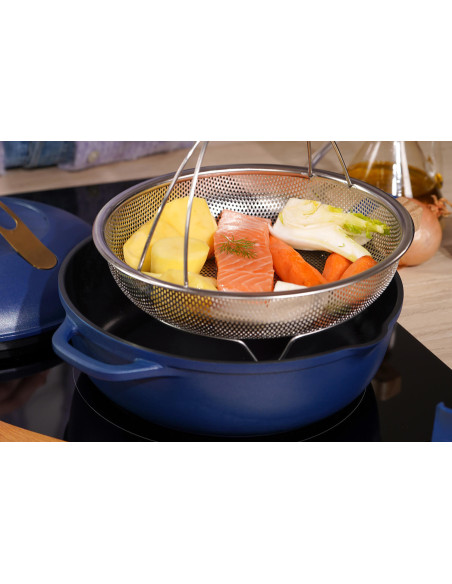 Cookut La Fabuleuse 8-in-1 tarttumaton paistinpannu sininen