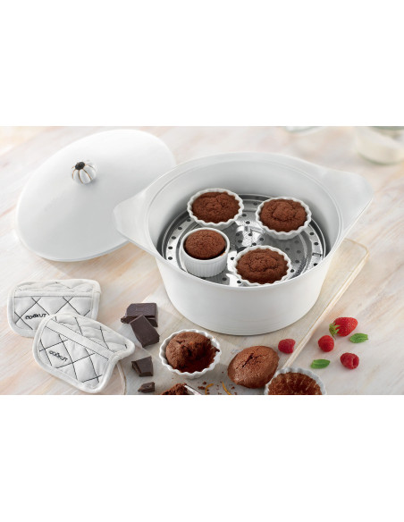 Cookut 28cm höyrytarjotin L'Incroyable Cocotte -astiaan