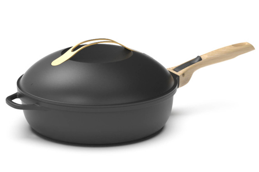 Cookut tarttumaton paistinpannu La Fabuleuse 8-in-1 halkaisija 28cm meteor