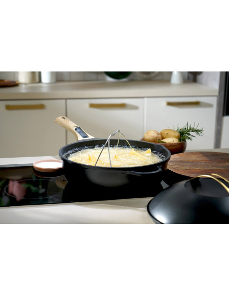 Cookut non-stick stekepanne La Fabuleuse 8-i-1 diameter 28 cm meteor