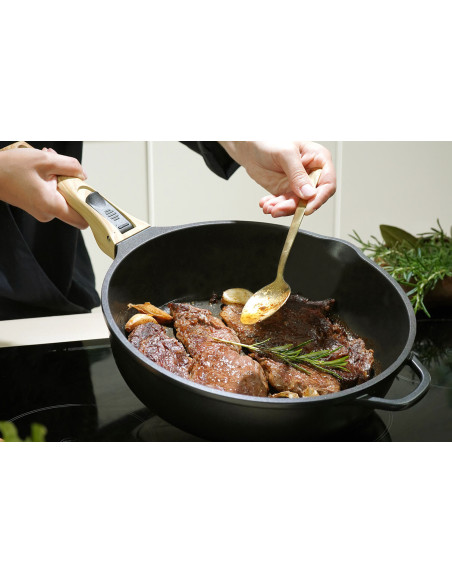 Cookut non-stick stekepanne La Fabuleuse 8-i-1 diameter 28 cm meteor