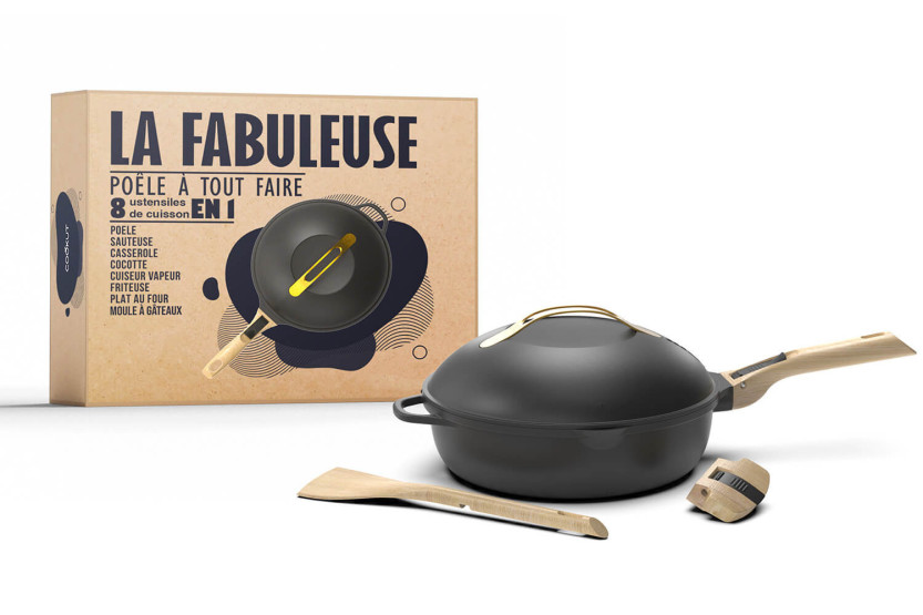 Cookut non-stick panna La Fabuleuse 8-in-1 météore