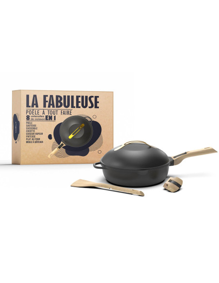 Cookut anti-aanbakpan La Fabuleuse 8-in-1 météore