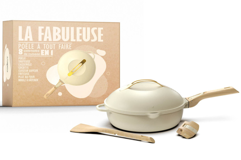 Cookut non-stick panne La Fabuleuse 8-i-1 diameter 28 cm marengs