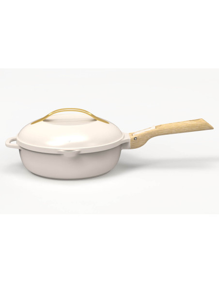 Panela antiaderente Cookut La Fabuleuse 8 em 1 merengue