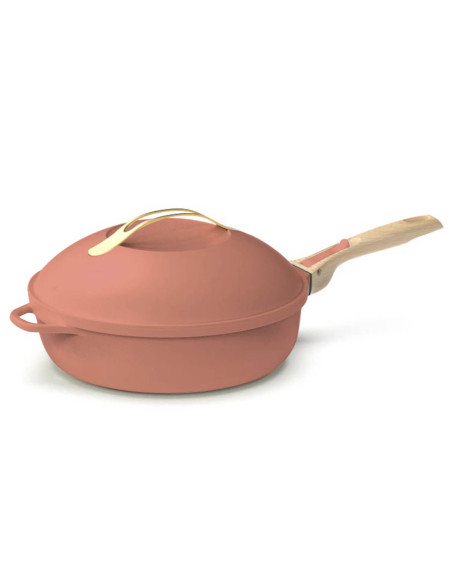 Frigideira antiaderente 8 em 1 Cookut diâmetro 28cm peony