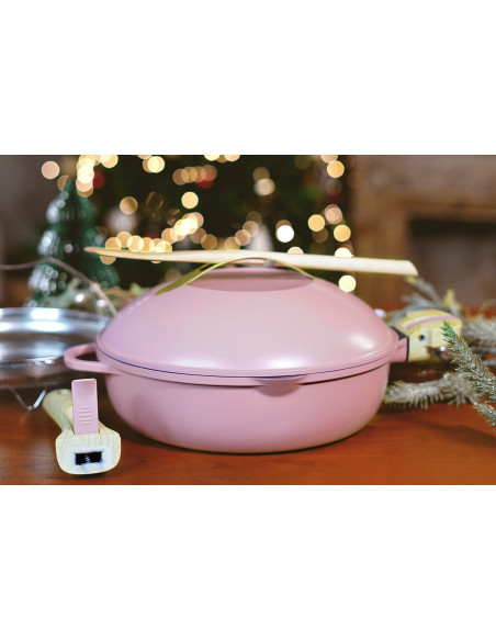 Cookut 8-in-1 tarttumaton paistinpannu halkaisija 28cm pioni