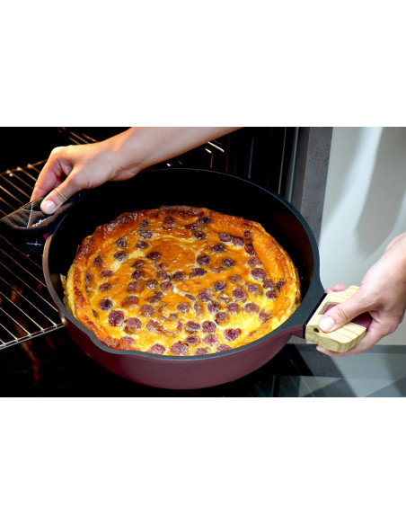 Frigideira antiaderente Cookut La Fabuleuse 8 em 1 diâmetro 28cm rubi