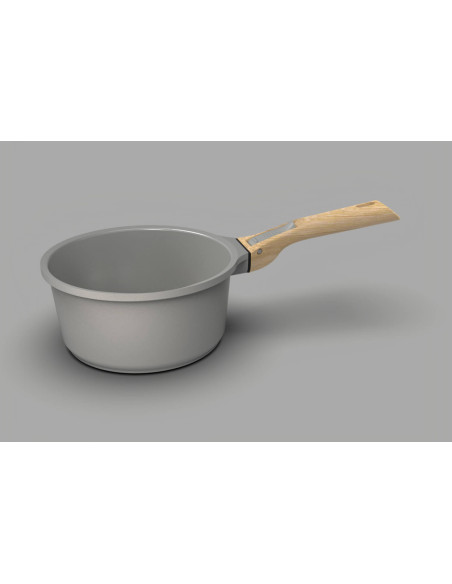L'Incroyable Kit Cookut 2 padelle e 1 casseruola con manico estraibile - perla