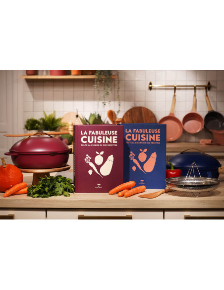 Cookut 200 receptenboek La Fabuleuse Cuisine - willekeurige kleuren